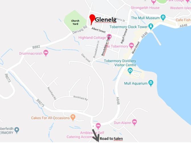 Glenelg Bed & Breakfast Тобърмори Екстериор снимка